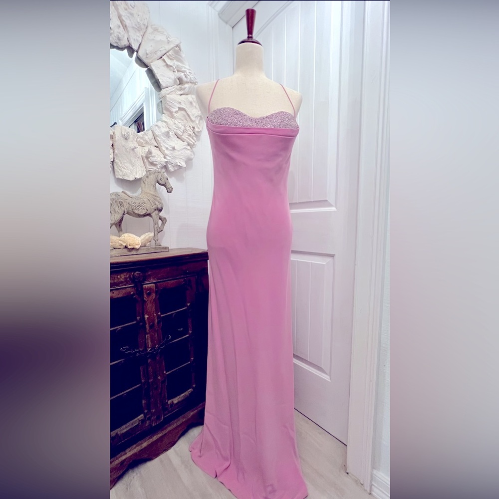 Gilar Evening Gown- Barbiecore